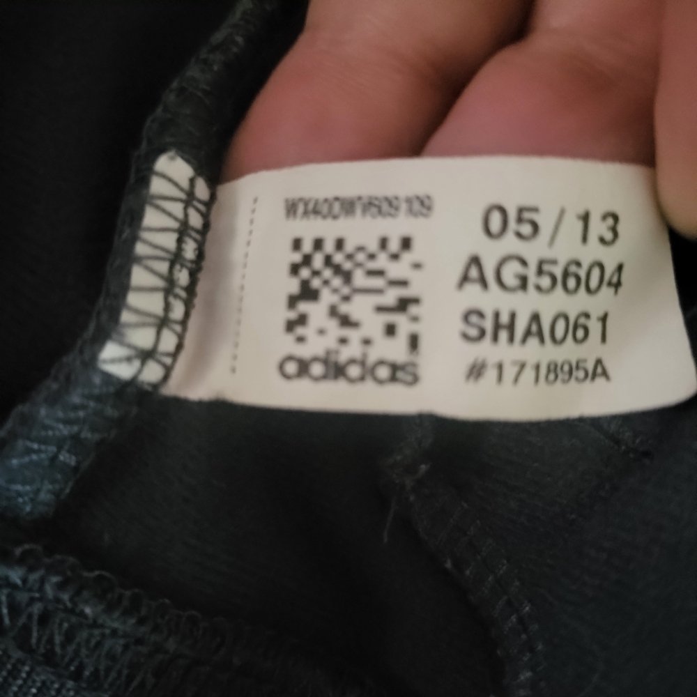 Kids Adidas Gray and Green Track Jacket - Picture 5 of 7